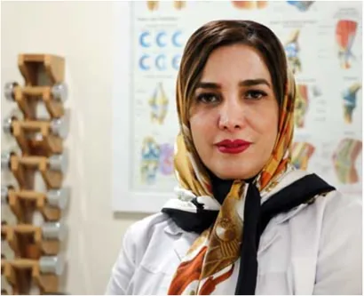 پروانه ملارمضانی، کارشناس فیزیوتراپی و مسئول فنی کلینیک